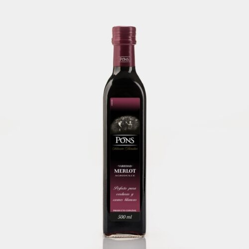 Ocet winny Merlot Pons 500ml Bardzo Owocowy