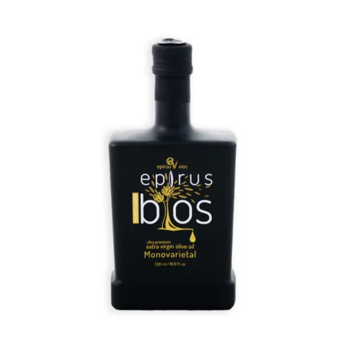 Grecka Oliwa z oliwek Extra Virgin Epirus Vios - Hondroelia BIO 500ml- Endemiczne Cudo z Greckiego Epiru