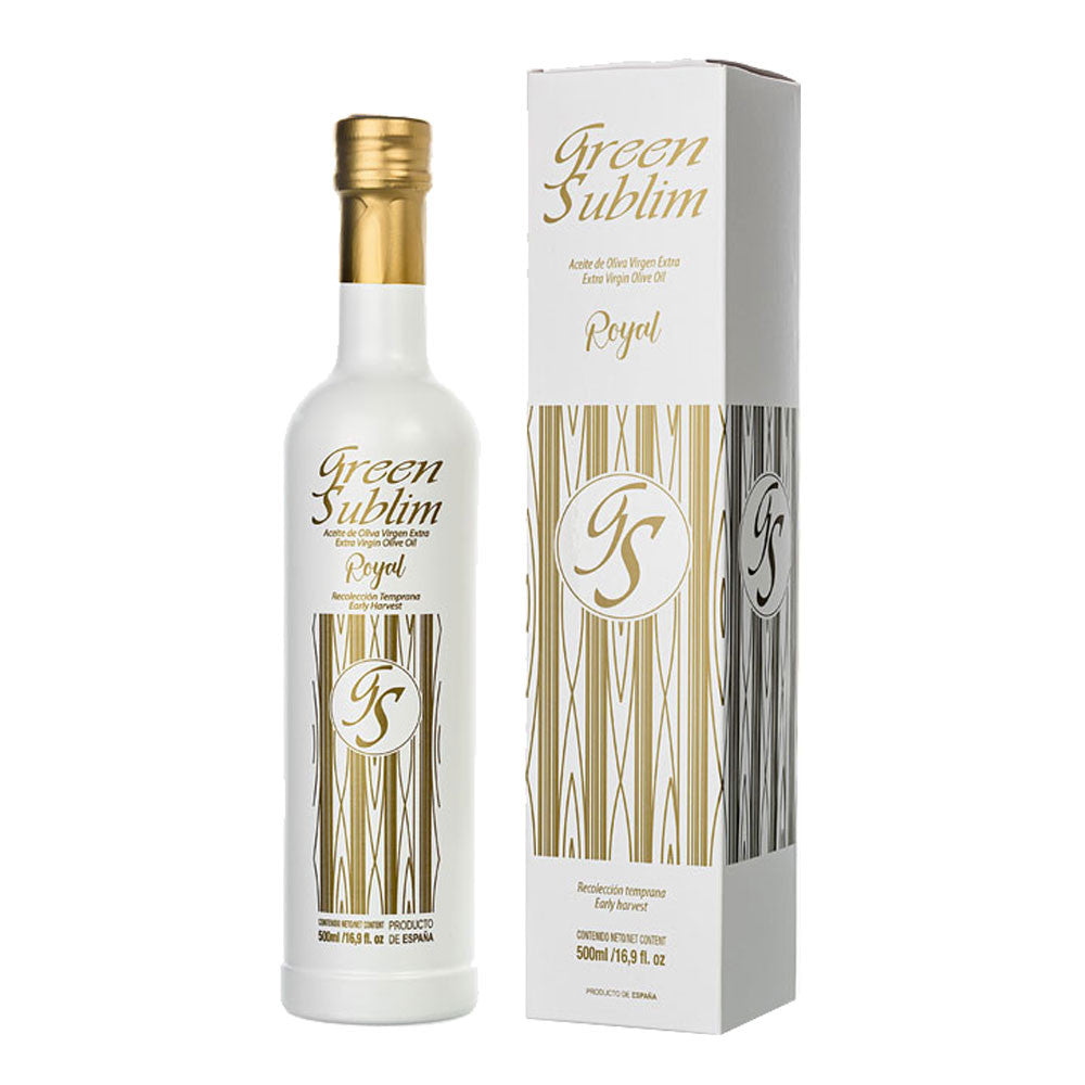 Oliwa z oliwek Extra Virgin Green Sublim- Royal- Królowa Delikatnych Oliw - ŚWIEŻE TŁOCZENIE 2025/26