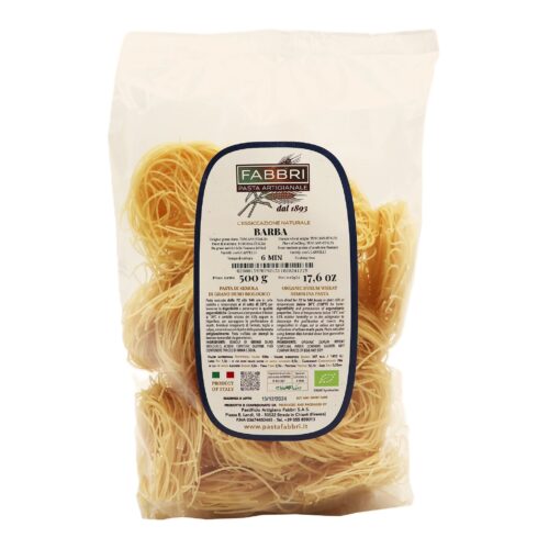 Makaron z Toskanii Fabbri Bio - BARBA  - 500g Cudowny Do Rosołu