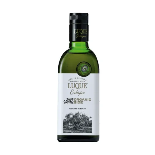 Oliwa z Oliwek Extra BIOlogiczna LUQUE -Take a Walk On The Organic Side 500ml - Skoncentrowana i Bardzo Aromatyczna - ŚWIEŻE TŁOCZENIE 2025/26