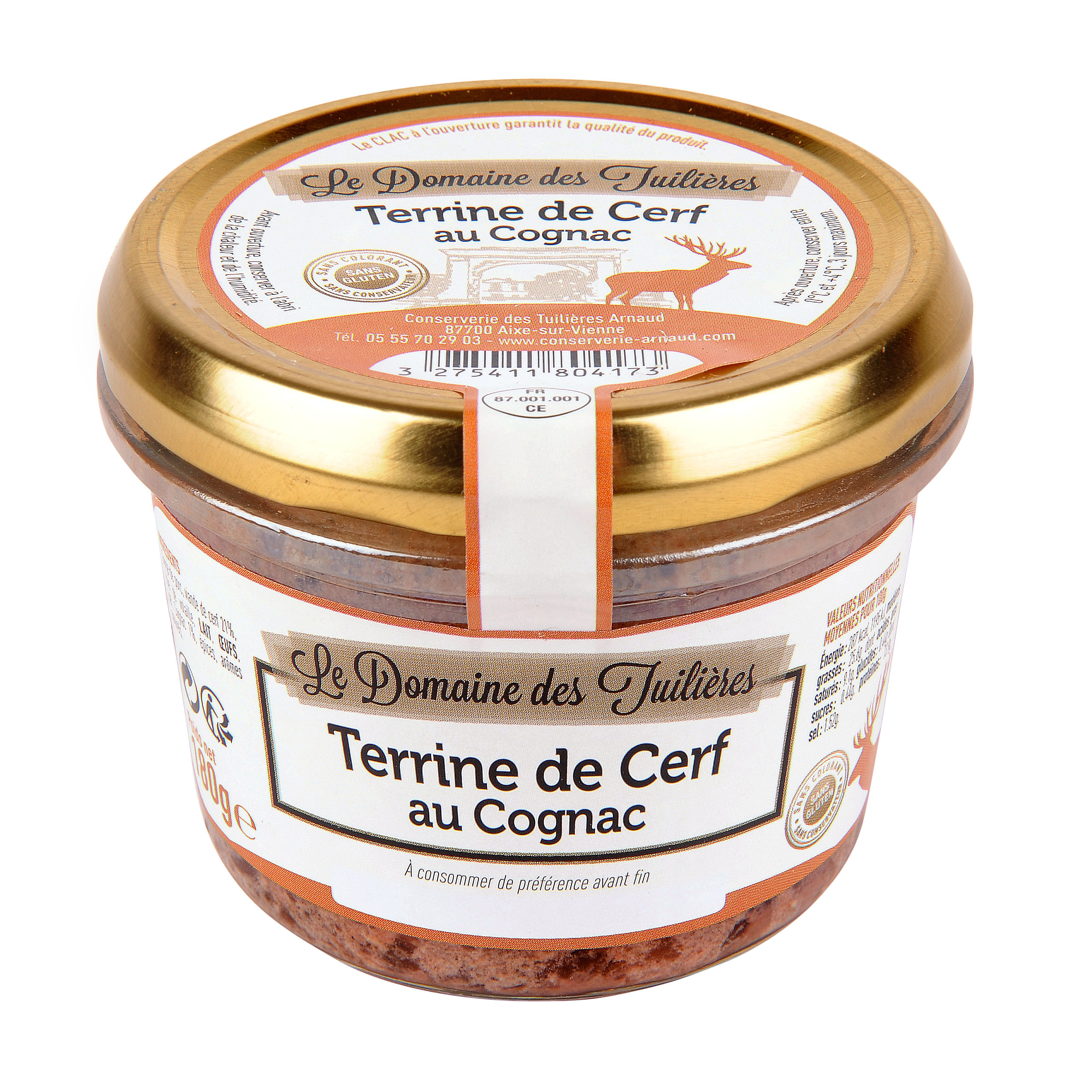 Terrine z Jeleniem Le Domaine des Juilieres 180g Bez Konserwantów